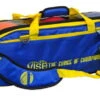 Vise 3 Ball Clear Top Roller/Tote Blue/Yellow