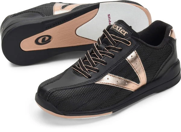 Dexter Womens Vicky Black/Rose Gold
