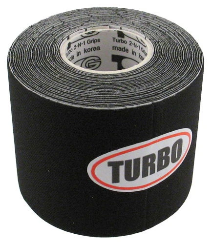 Turbo 2-N-1 Grips Black Patch Tape Roll